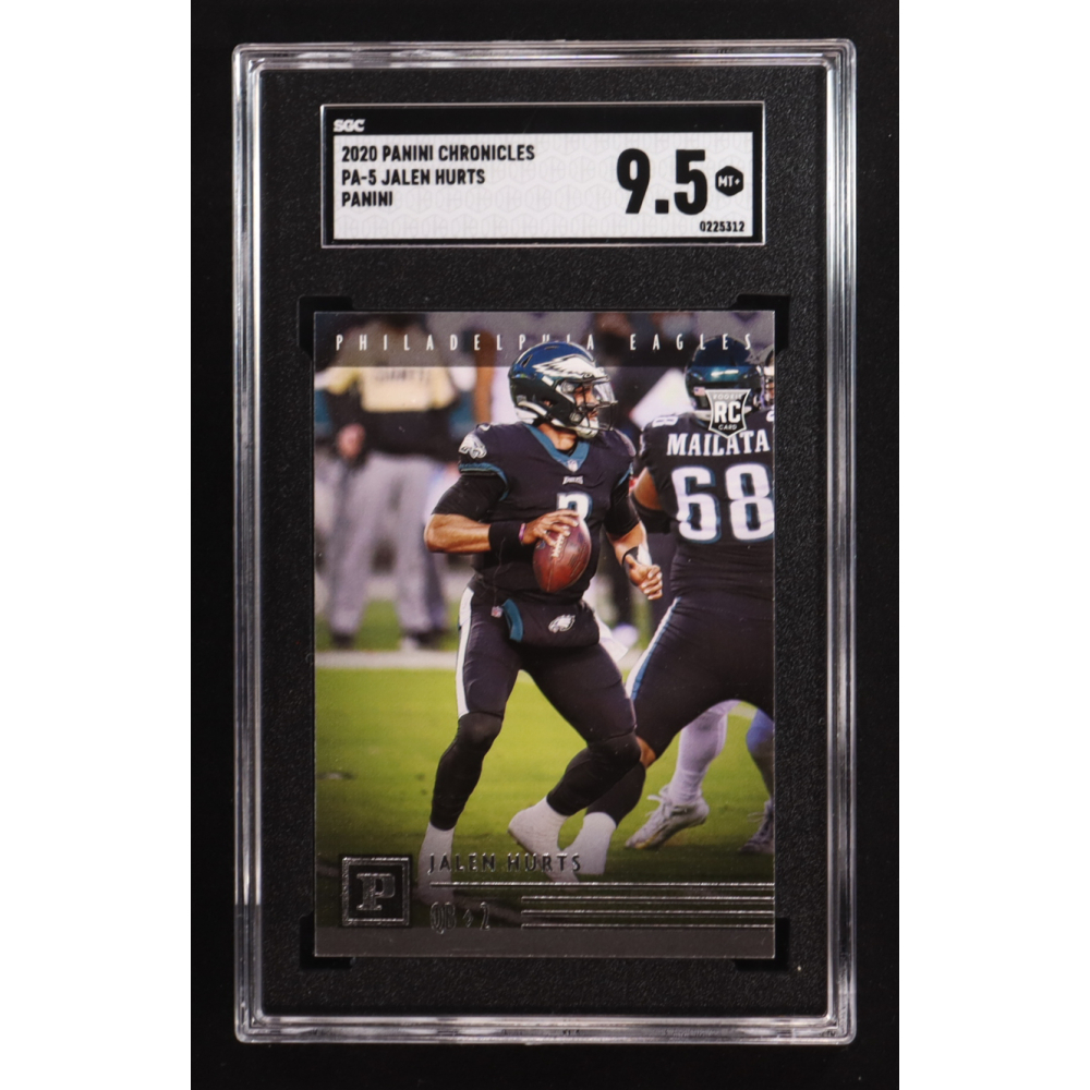 Jalen Hurts 2020 Panini Chronicles Panini #PA-5 RC (SGC 9.5) at PristineAuction.com