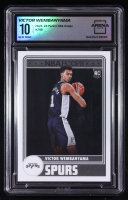 Victor Wembanyama 2023-24 Hoops #298 RC (Arena Club 10) at PristineAuction.com