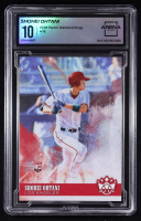 Shohei Ohtani 2018 Diamond Kings #76 RC (Arena Club 10) at PristineAuction.com