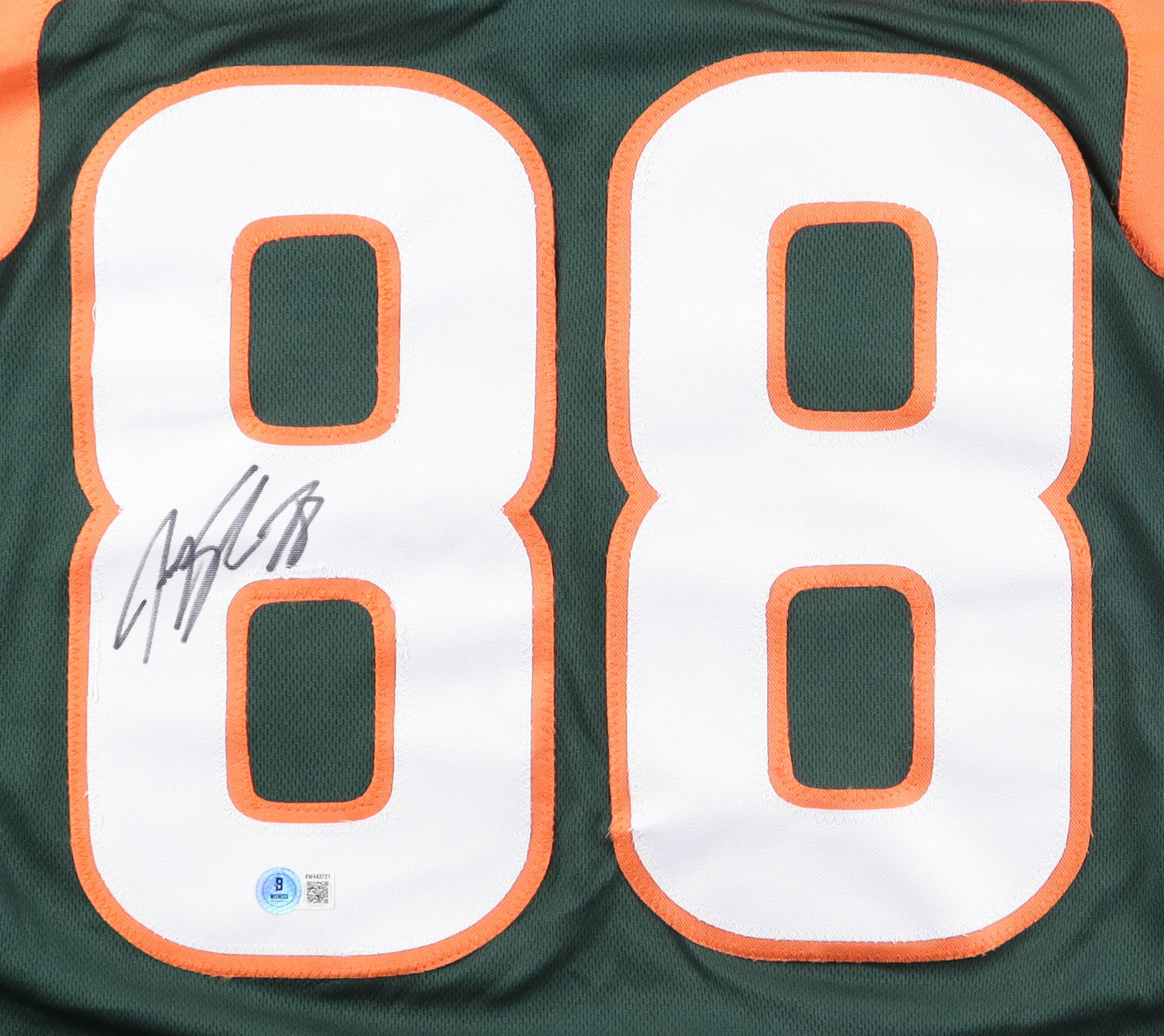 Jeremy Shockey Signed Jersey (Beckett) at PristineAuction.com Jeremy Shockey Signed Jersey (Beckett) at PristineAuction.com