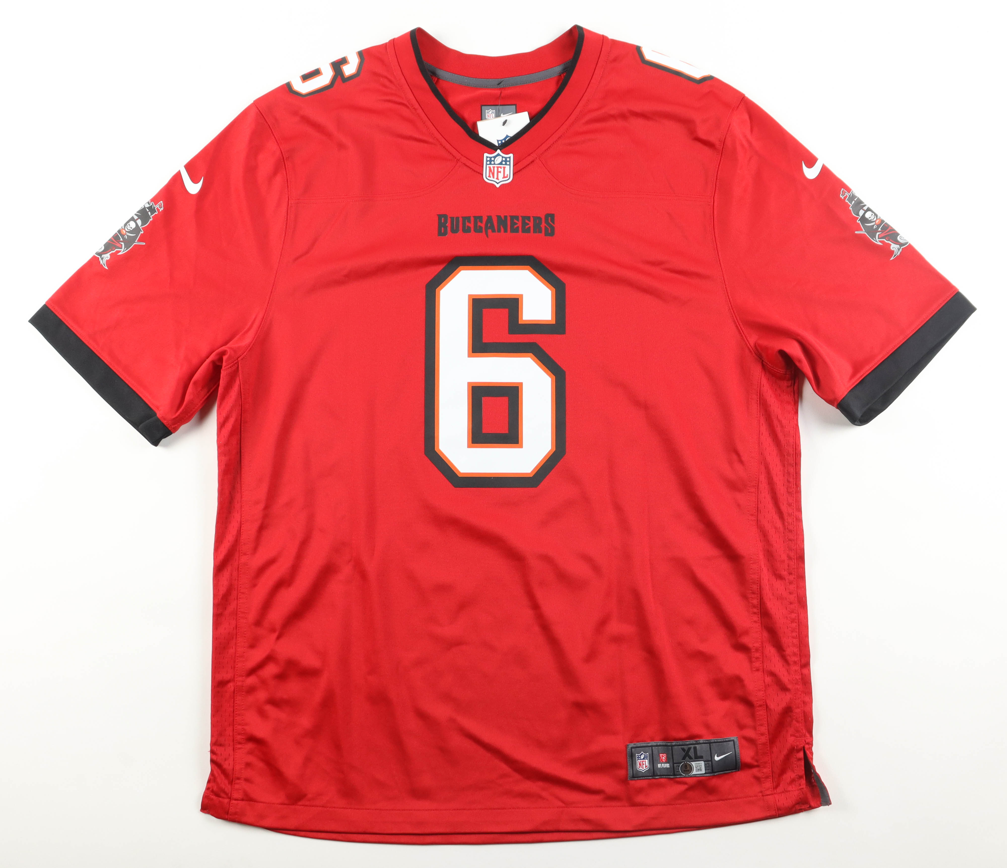 Baker Mayfield Signed Buccaneers Nike Authentic Jersey (Beckett) at PristineAuction.com Baker Mayfield Signed Buccaneers Nike Authentic Jersey (Beckett) at PristineAuction.com