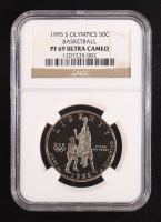 1995-S Olympics Commemorative Proof 50C Half Dollar (NGC PF69 ULTRA CAMEO) at PristineAuction.com