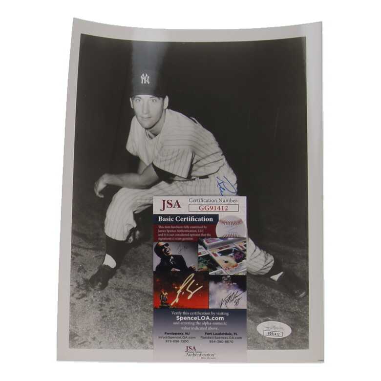 Rudy Serrett Signed Yankees 8x10 Photo (JSA) at PristineAuction.com Rudy Serrett Signed Yankees 8x10 Photo (JSA) at PristineAuction.com