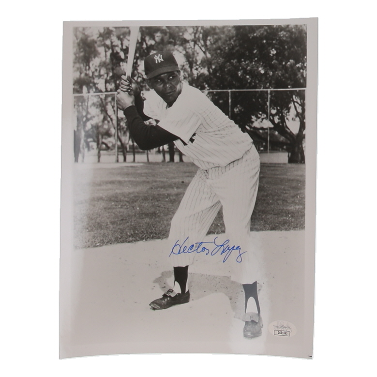 Hector Lopez Signed Yankees 8x10 Photo (JSA) at PristineAuction.com Hector Lopez Signed Yankees 8x10 Photo (JSA) at PristineAuction.com