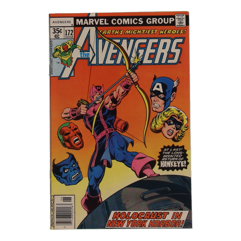 1978 "The Avengers #172 Marvel Comic Book at PristineAuction.com 1978 "The Avengers #172 Marvel Comic Book at PristineAuction.com