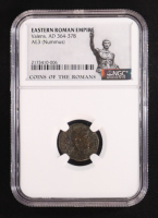 Eastern Roman Empire - Valens, AD 364-378 AE3 (Nummus) (NGC) at PristineAuction.com