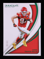 Travis Kelce 2024 Immaculate Collection Emerald #14 #19/35 at PristineAuction.com