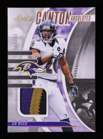 Ed Reed 2025 Absolute Canton Absolutes Jerseys Gold #4 #74/99 at PristineAuction.com