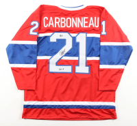 Guy Carbonneau Signed Jersey Inscribed "HOF 19" (Beckett) at PristineAuction.com