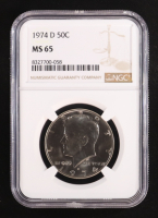 1974-D Kennedy 50C Half Dollar (NGC MS65) at PristineAuction.com