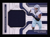 Micah Parsons 2024 Panini National Treasures Tremendous Treasures #23 #91/99 at PristineAuction.com