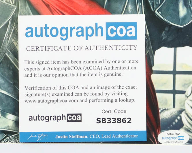 Hugh Jackman Signed "Pan" Custom Framed Photo (ACOA) at PristineAuction.com Hugh Jackman Signed "Pan" Custom Framed Photo (ACOA) at PristineAuction.com