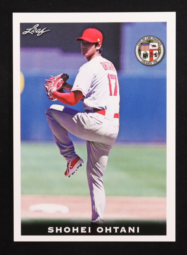 Shohei Ohtani 2018 Leaf National Convention Shohei Ohtani #Rookie04 RC at PristineAuction.com Shohei Ohtani 2018 Leaf National Convention Shohei Ohtani #Rookie04 RC at PristineAuction.com