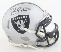 Randy Moss Signed Raiders Speed Mini Helmet With Visor (Beckett) at PristineAuction.com