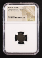 Roman Empire - Constantius II, AD 337-361 AE4 (BI Nummus) (NGC) at PristineAuction.com