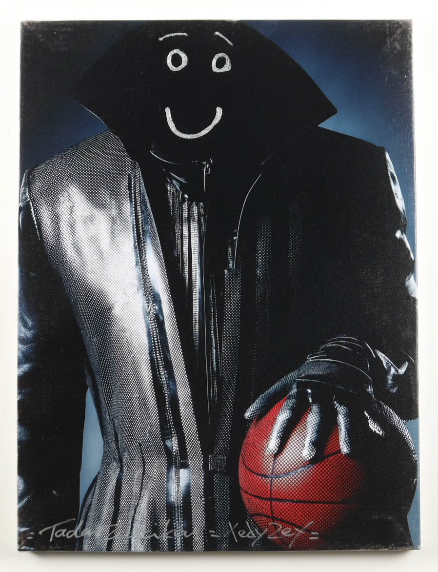 Tadas Zaicikas (TedyZet) "Game Face" Original Painting on Wrapped Canvas (Zaicikas) at PristineAuction.com Tadas Zaicikas (TedyZet) "Game Face" Original Painting on Wrapped Canvas (Zaicikas) at PristineAuction.com