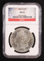 1884-O Morgan Silver $1 Dollar (NGC MS63) at PristineAuction.com