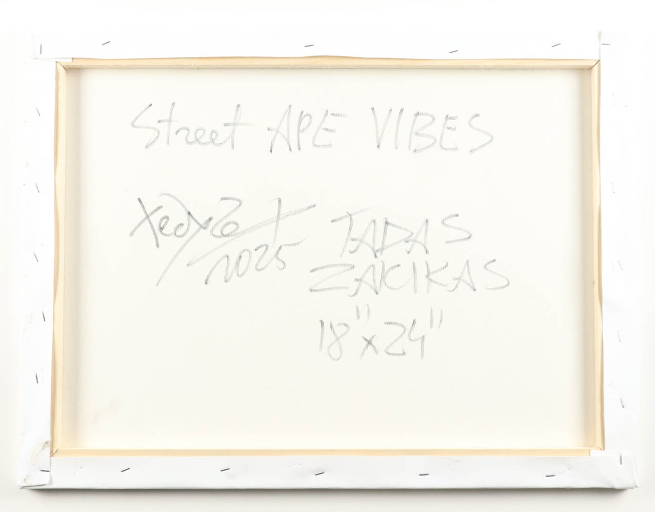 Tadas Zaicikas (TedyZet) "Street Ape Vibes" Original Painting on Wrapped Canvas (Zaicikas) at PristineAuction.com Tadas Zaicikas (TedyZet) "Street Ape Vibes" Original Painting on Wrapped Canvas (Zaicikas) at PristineAuction.com