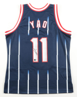 Yao Ming Signed Rockets Mitchell & Ness Authentic Jersey (Beckett) at PristineAuction.com