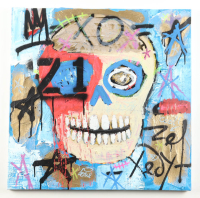 Tadas Zaicikas (TedyZet) "Royal Afterlife" Original Painting on Wrapped Canvas (Zaicikas) at PristineAuction.com