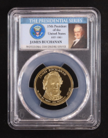 2010-S U.S. Presidential Proof $1 Dollar Coin - James Buchanan 15th President (PCGS PR69DCAM) at PristineAuction.com