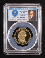 2010-S U.S. Presidential Proof $1 Dollar Coin - James Buchanan 15th President (PCGS PR69DCAM) at PristineAuction.com