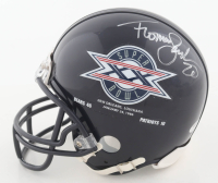 Thomas Sanders Signed Bears Super Bowl XX Logo Mini Helmet (Schwartz) at PristineAuction.com