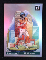Bo Nix 2024 Donruss Downtown #19 RC at PristineAuction.com