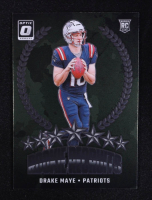 Drake Maye 2024 Donruss Optic Rookie Recruits #5 RC at PristineAuction.com