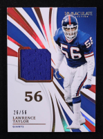 Lawrence Taylor 2021 Immaculate Collection Immaculate Numbers Memorabilia Player-Worn #51 #26/56 at PristineAuction.com