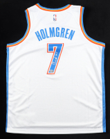 Chet Holmgren Signed Thunder Nike Authentic Jersey (Fanatics) at PristineAuction.com