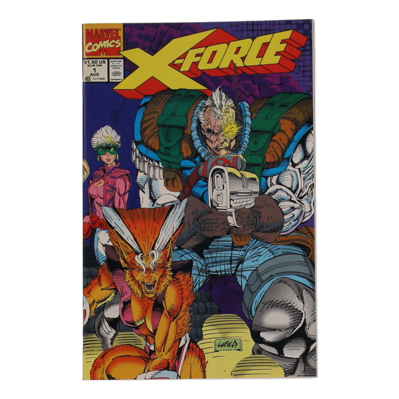 1991 "X-Force" Issue #1 Marvel Comic Book at PristineAuction.com 1991 "X-Force" Issue #1 Marvel Comic Book at PristineAuction.com