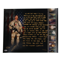 Robert O'Neill Signed LE 16x20 Story Photo with Extensive Inscription (PSA) at PristineAuction.com