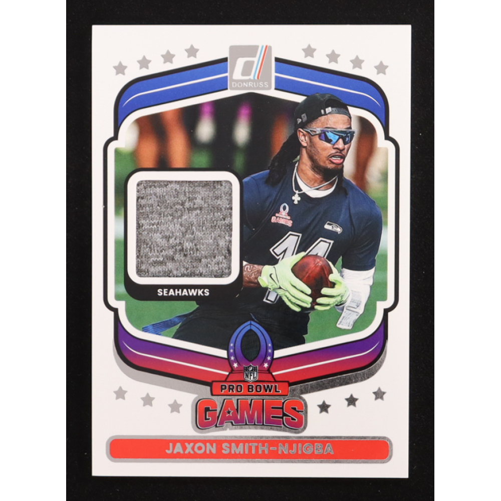 Jaxon Smith-Njigba 2025 Donruss Pro Bowl Materials #5 at PristineAuction.com