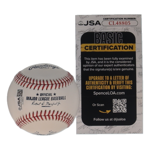 Leo Bennett Signed OML Baseball (JSA) at PristineAuction.com Leo Bennett Signed OML Baseball (JSA) at PristineAuction.com