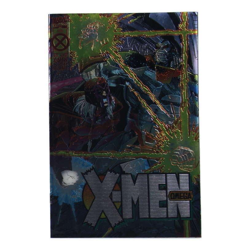 1995 "X-Men Omega" Issue #1 Marvel Comic Book at PristineAuction.com 1995 "X-Men Omega" Issue #1 Marvel Comic Book at PristineAuction.com