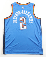 Shai Gilgeous-Alexander Signed Thunder Nike Authentic Jersey (PSA) at PristineAuction.com