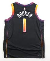 Devin Booker Signed Suns Jordan Authentic Jersey (PSA) at PristineAuction.com