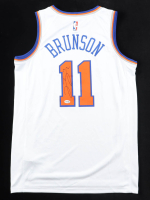 Jalen Brunson Signed Knicks Nike Authentic Jersey (JSA) at PristineAuction.com