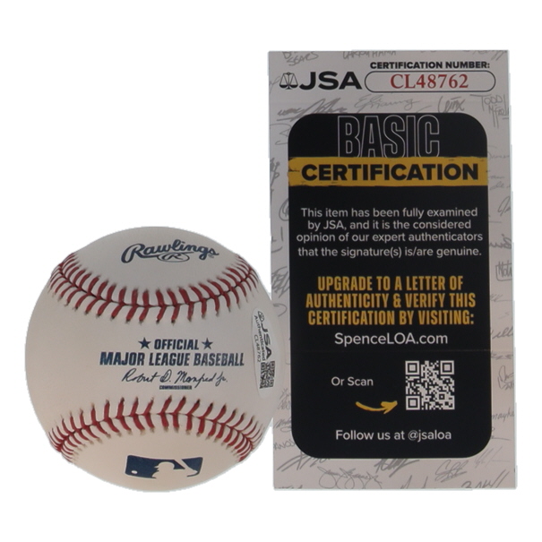 Ray Lankford Signed OML Baseball (JSA) at PristineAuction.com Ray Lankford Signed OML Baseball (JSA) at PristineAuction.com