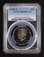 2003-S Kennedy 50C Half Dollar - Deep Cameo Proof (PCGS PR69DCAM) at PristineAuction.com