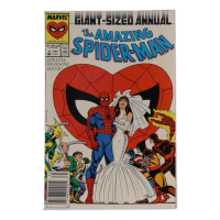 1987 "The Amazing Spider-Man Giant-Size Annual" Issue #21 Marvel Comic Book at PristineAuction.com