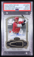 Shohei Ohtani 2020 Topps Tier One Signature Tools Autographs #STARSO #1/1 (PSA 9 | Auto 9) at PristineAuction.com