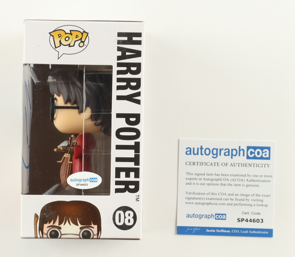 Daniel Radcliffe Signed "Harry Potter" #08 Harry Potter Funko Pop! Vinyl Figure (ACOA) at PristineAuction.com Daniel Radcliffe Signed "Harry Potter" #08 Harry Potter Funko Pop! Vinyl Figure (ACOA) at PristineAuction.com