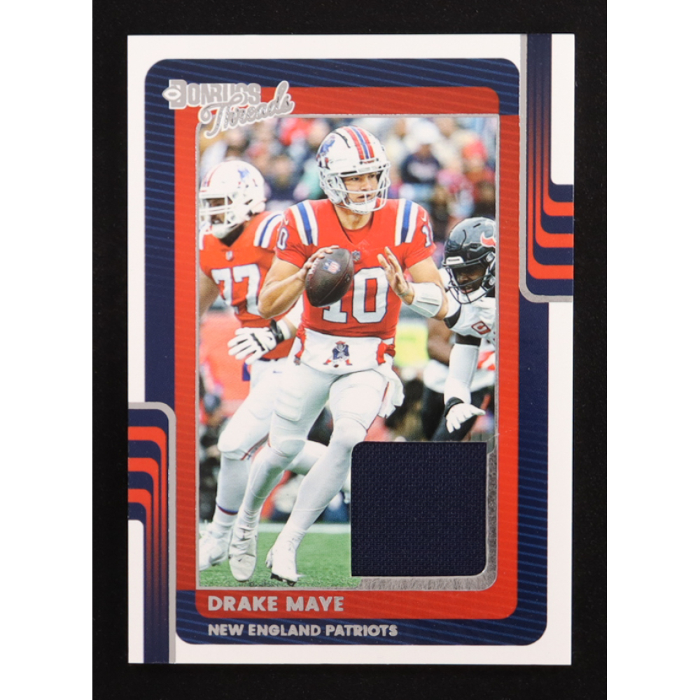 Drake Maye 2025 Donruss Threads #28 at PristineAuction.com