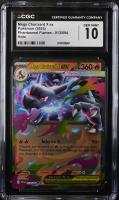 Mega Charizard X Ex 2025 Pokemon Phantasmal Flames #013 Holo (CGC 10) at PristineAuction.com