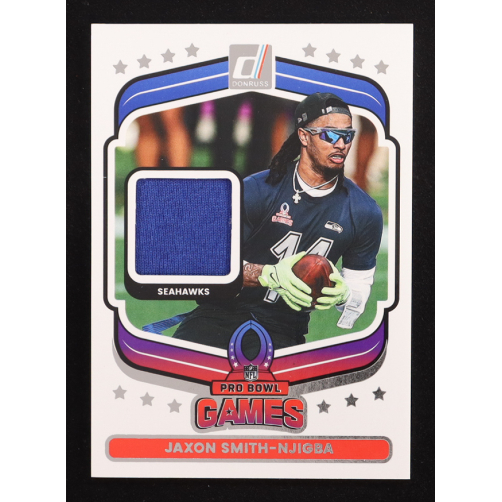 Jaxon Smith-Njigba 2025 Donruss Pro Bowl Materials #5 at PristineAuction.com