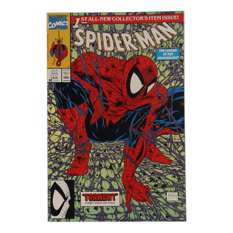 1990 "Spider-Man" Issue #1 Marvel Comic Book at PristineAuction.com 1990 "Spider-Man" Issue #1 Marvel Comic Book at PristineAuction.com