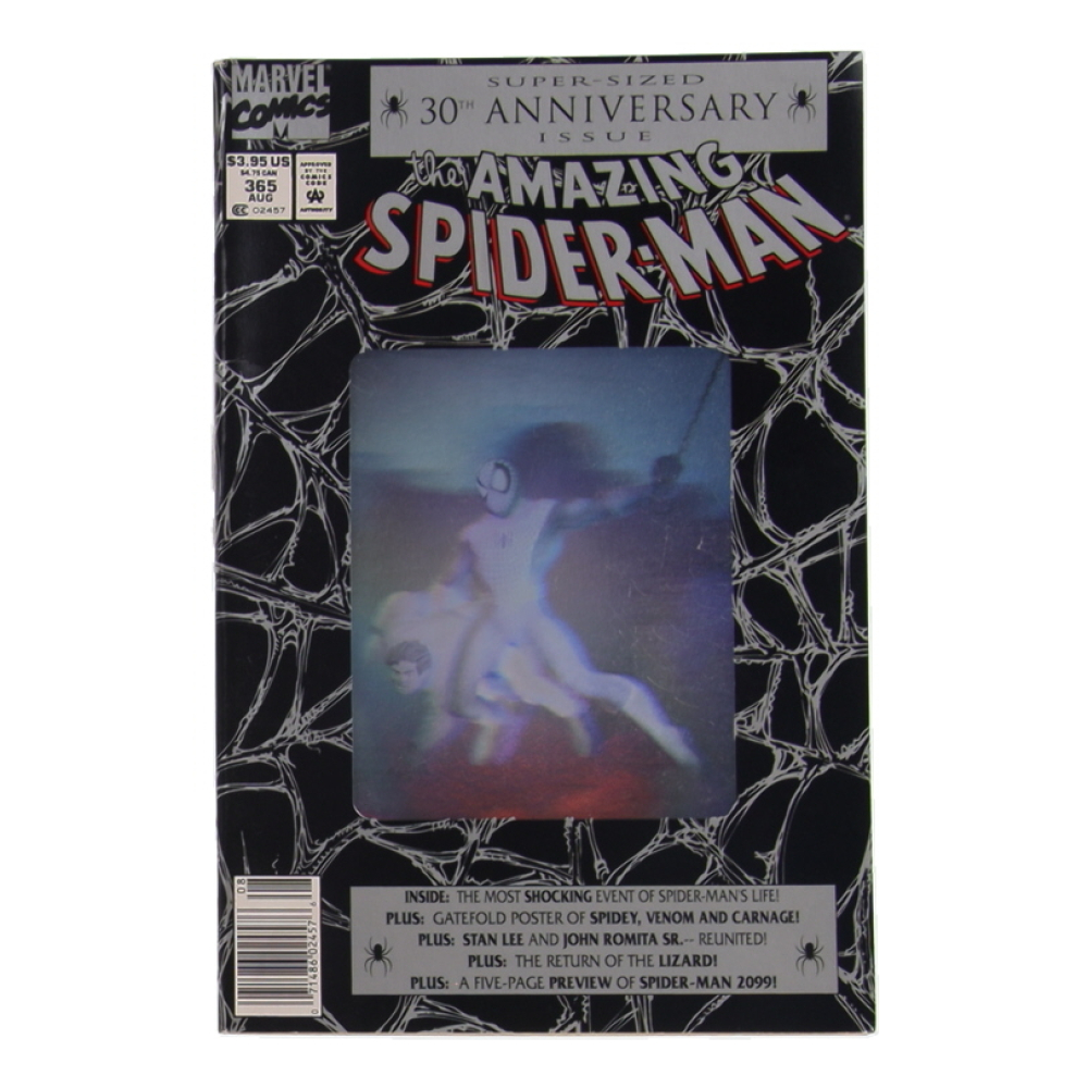 1992 "The Amazing Spider-Man" Issue #365 Marvel Comic Book at PristineAuction.com