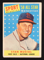 Stan Musial 1958 Topps #476 AS at PristineAuction.com